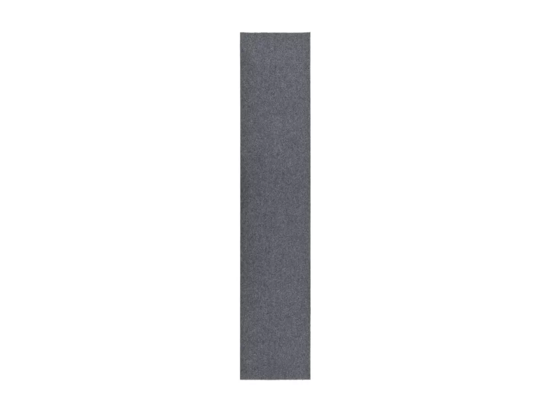 Tapis 100x500 cm gris