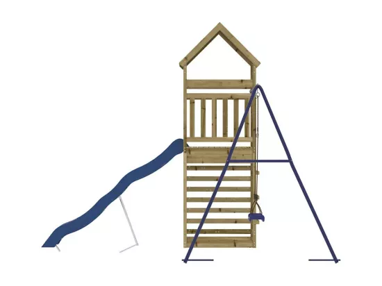 Aire de jeux d'extérieur bois de pin imprégné