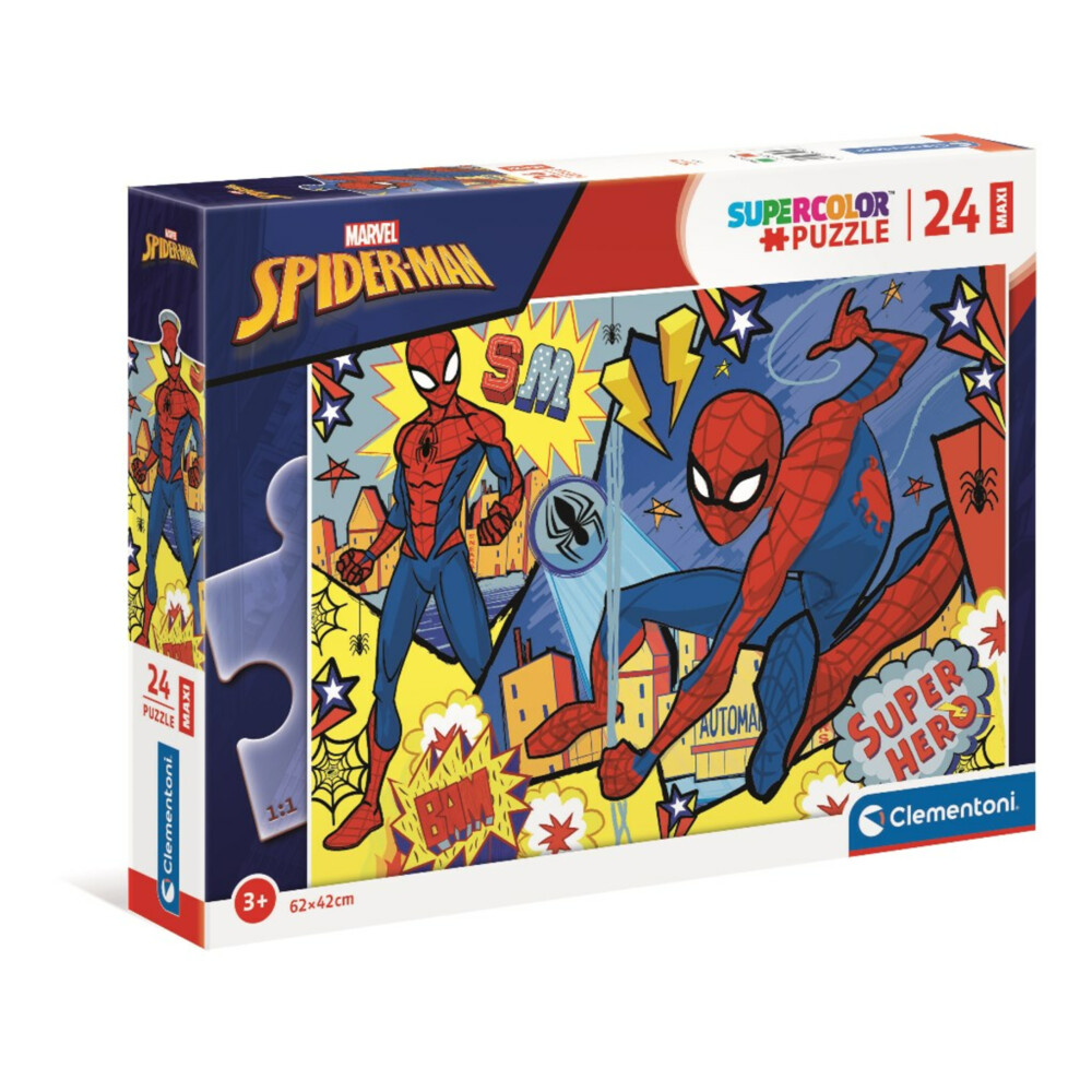 Clementoni Marvel Spiderman Maxi- 24 Stukjes