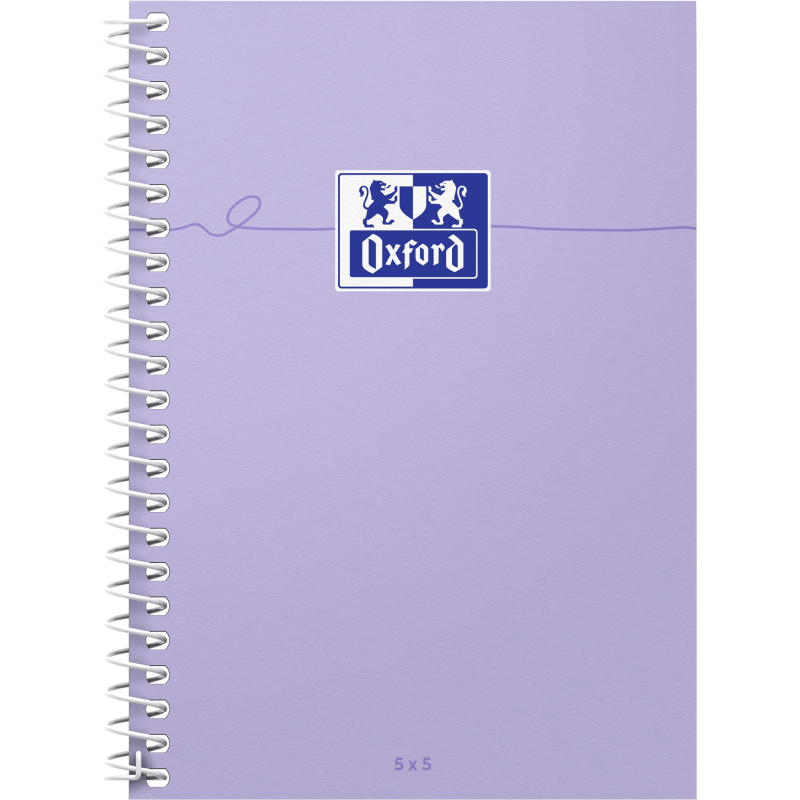 Carnet Oxford Smart Spiral 105X148 100P Optik P. Q5/5 Assorti Pastel