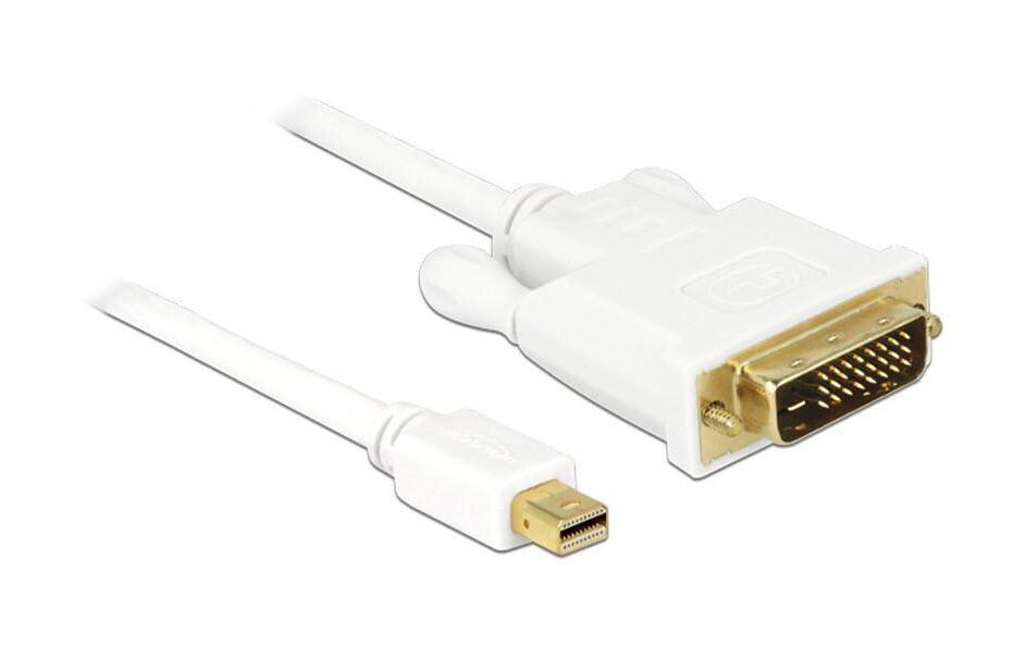 Kabel Mini-DisplayPort - DVI-D, 5 mMini DisplayPort Stecker zu DVI 24+1 Stecker, 5 m