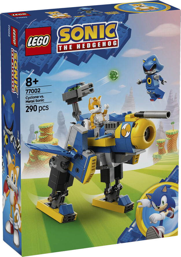 Lego Cyclone mod Metal Sonic 77002