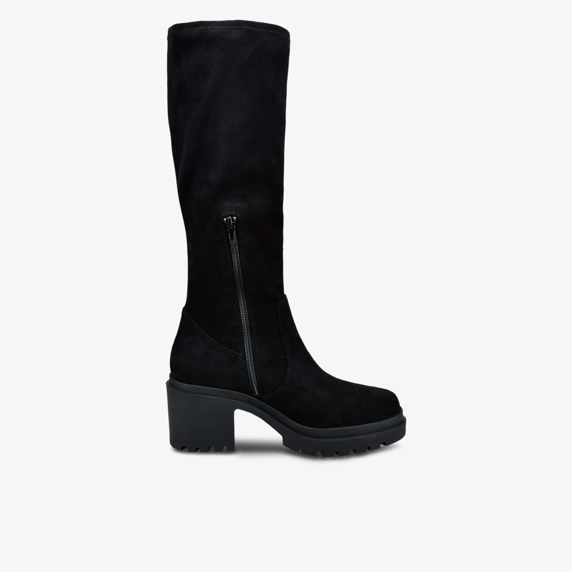 bugatti Damen Langschaftstiefel schwarz