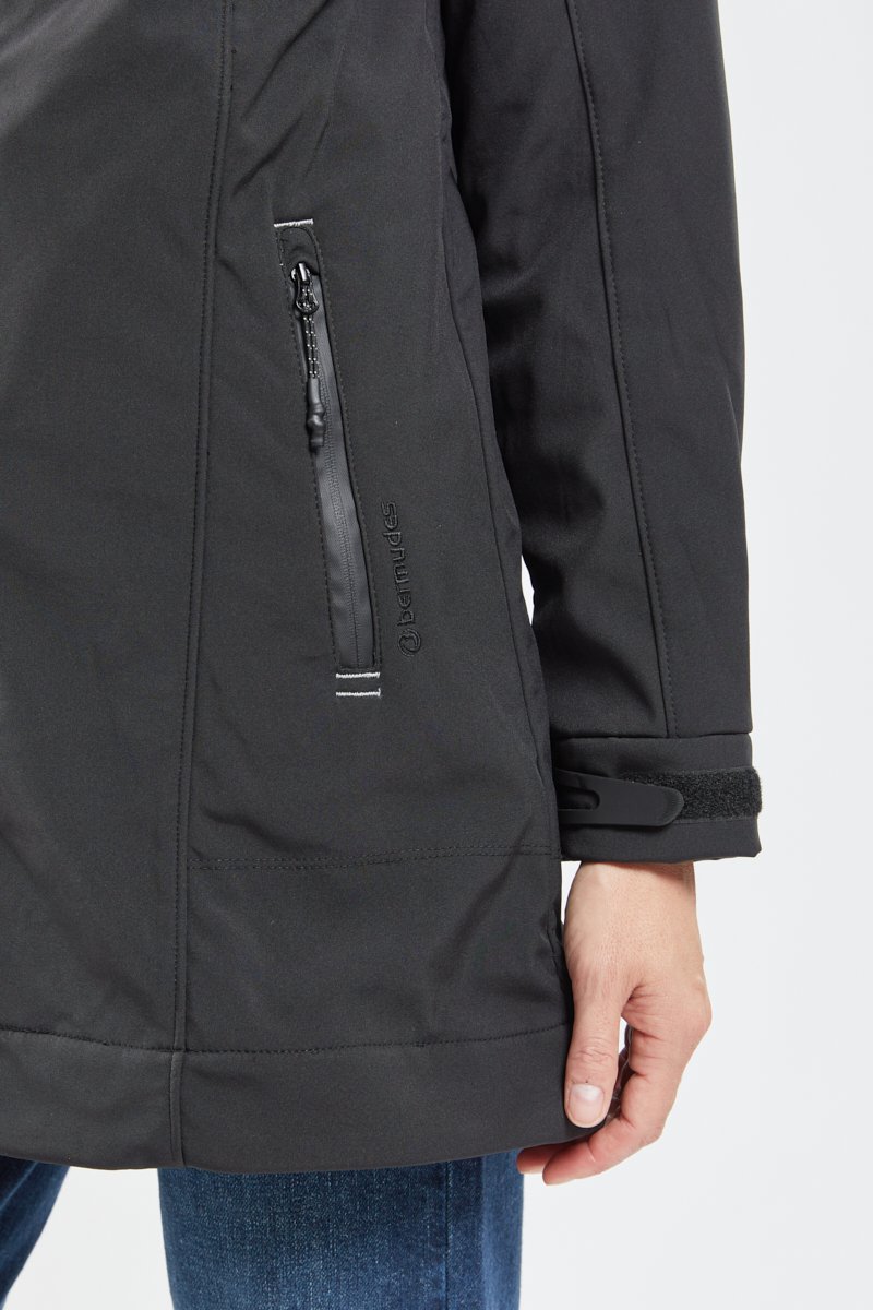 Veste longue softshell SELLY