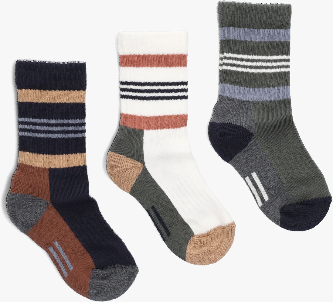 MP DENMARK donkergroene mp denmark sokken henry socks 3-pack