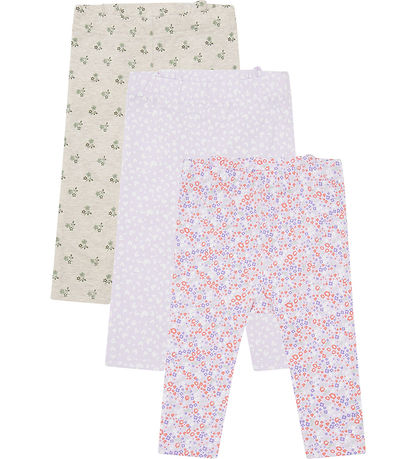 Hust and Claire Leggings - Liva - 3er-Pack - Wheat Melange