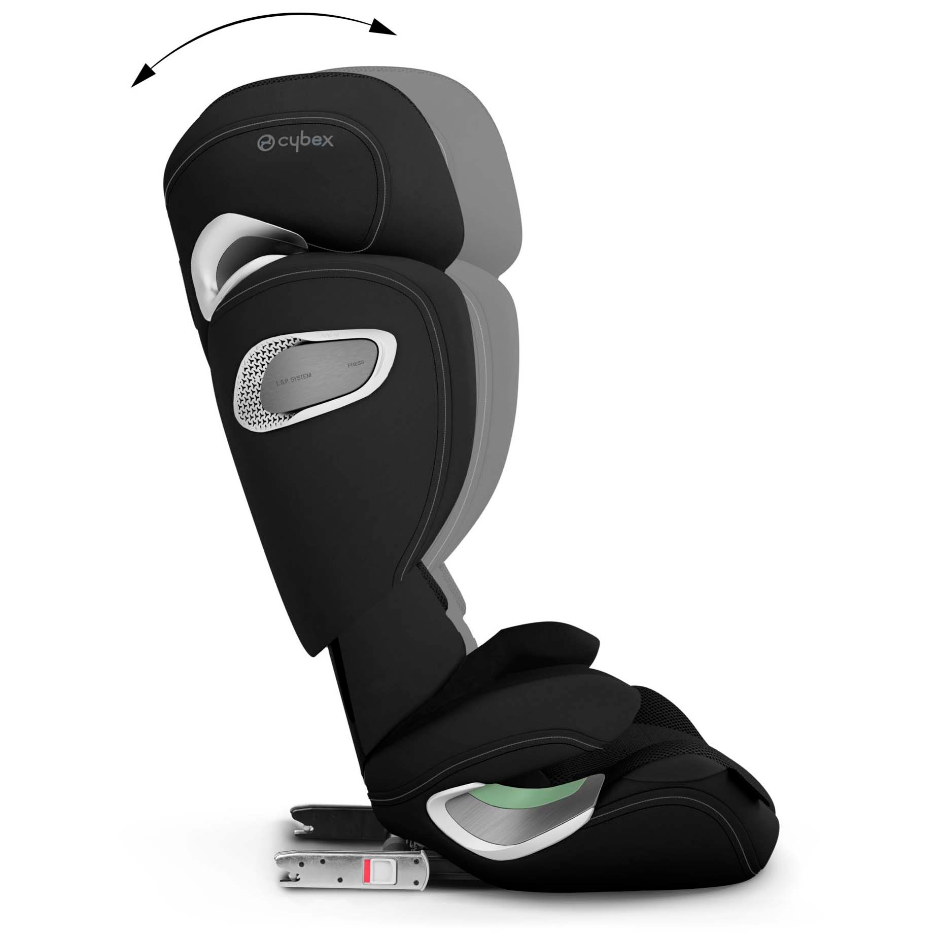 Cybex Solution T i-Fix Plus zwart - isofix autostoelen - Prénatal