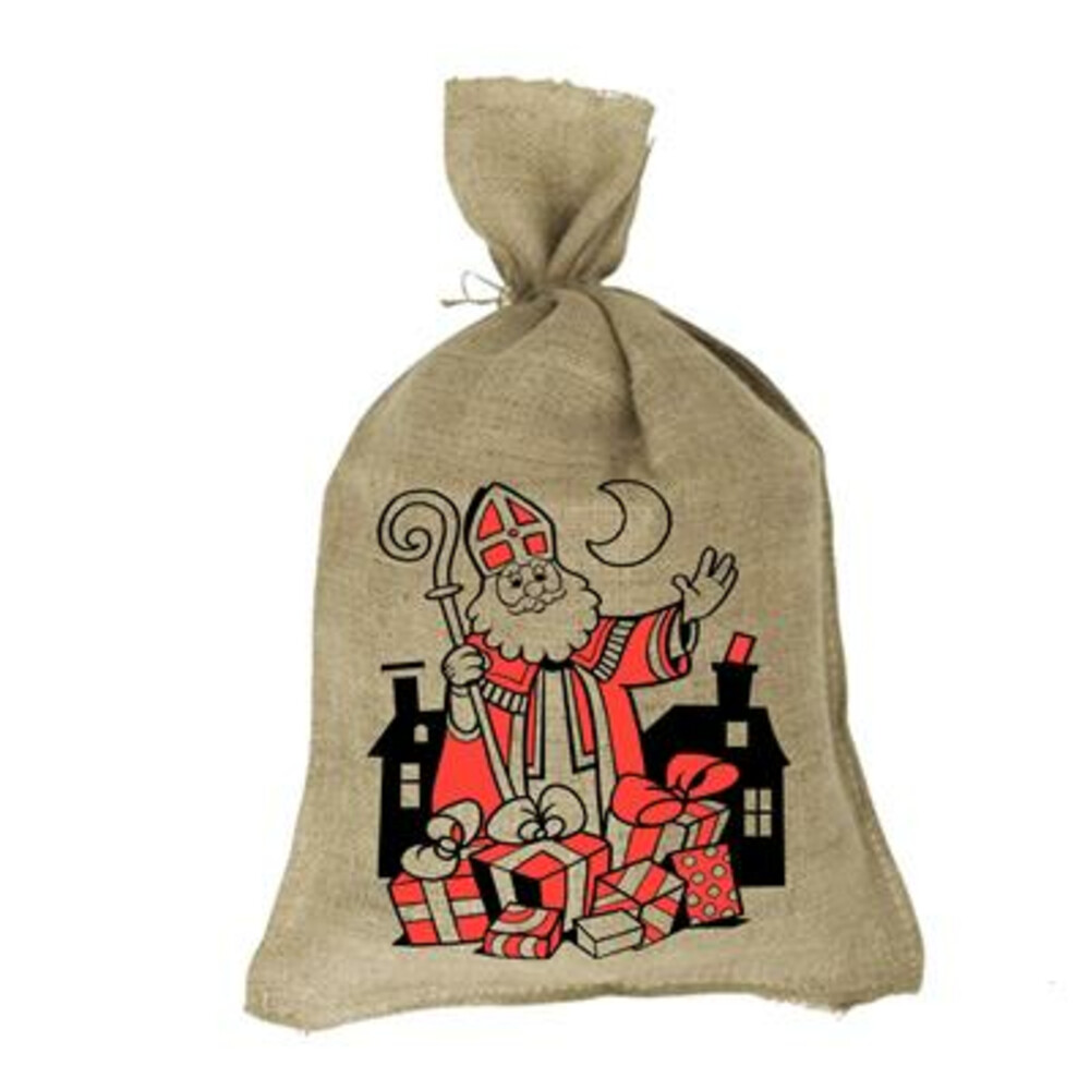 Sinterklaas Jute zak 50 X 80 cm