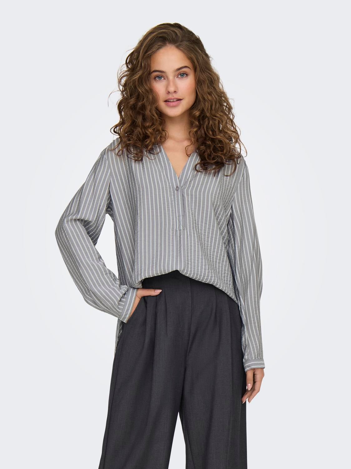 JDYBARBARA Hemd Ultimate Grey