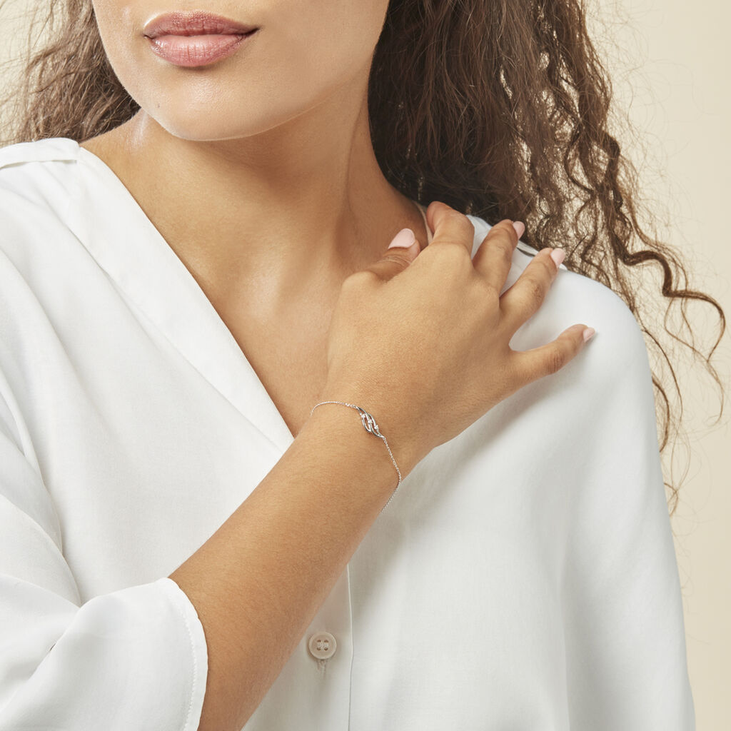 Bracelet Marnie Or Blanc Diamant