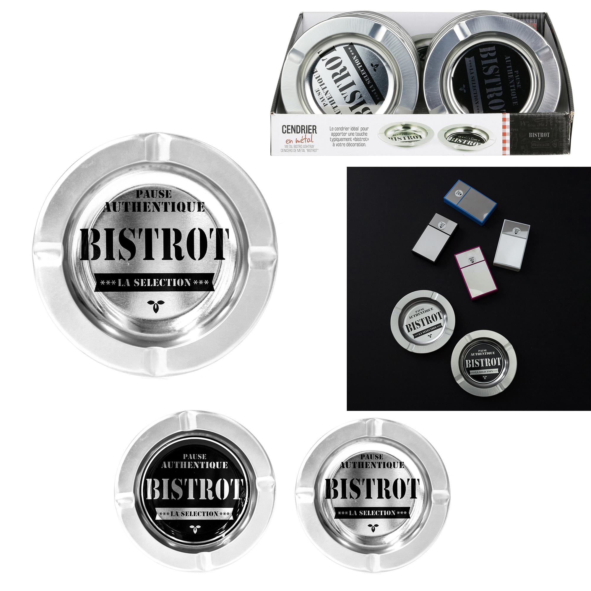 CENDRIER METAL BISTROT
