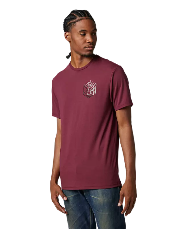 FOX Caveaut Drirelease Tee T-shirt Rød
