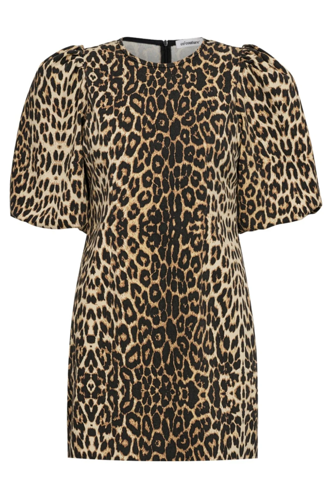 Co´Couture Leocc Crop Puff Dress 36383 16 khaki