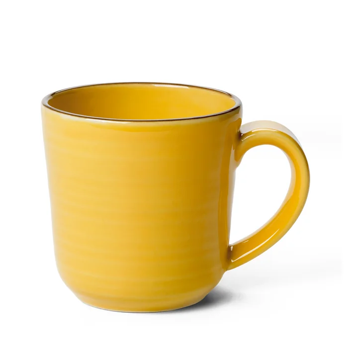 Kähler Design - Colore Becher mit Henkel 33 cl, safrangelb