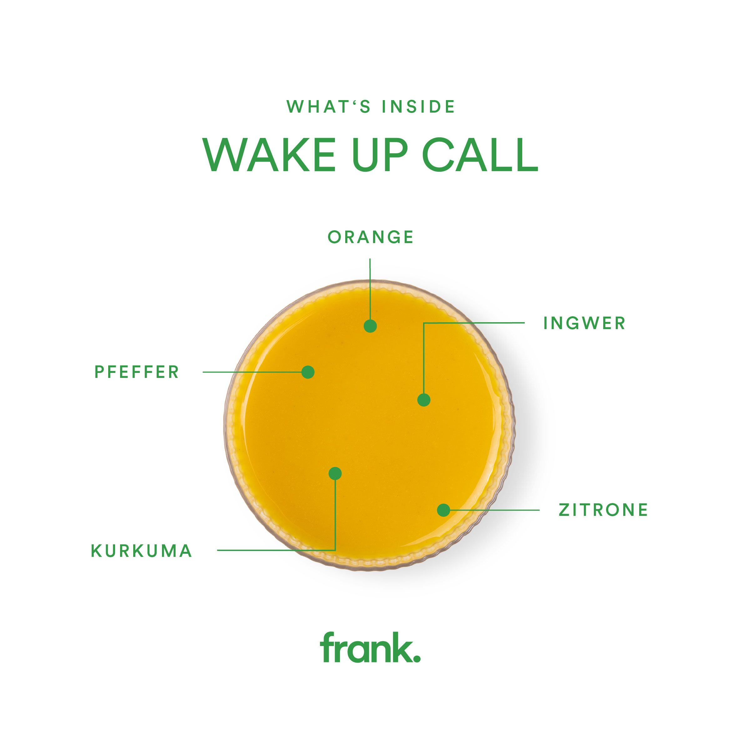 frank. Bio Ingwer Shot Immunity