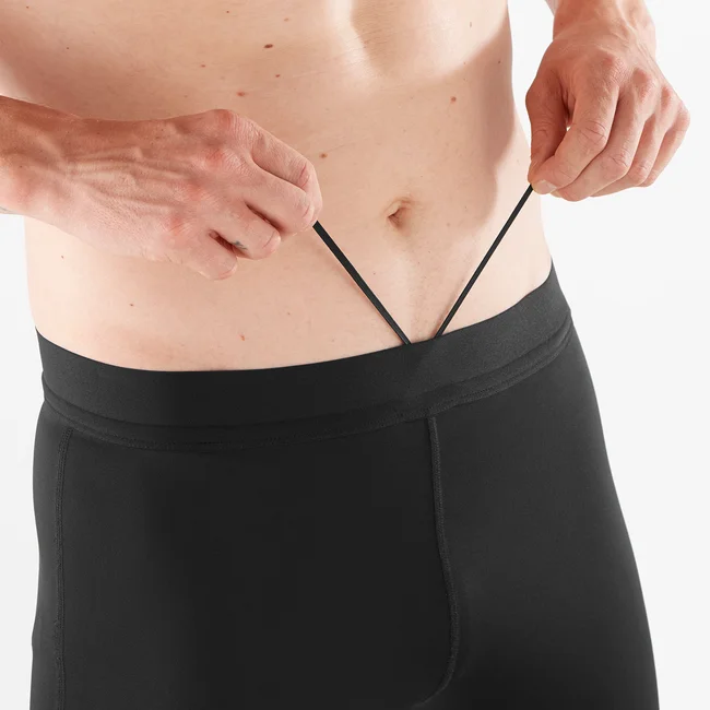 CROSS RUN  Tight Herren DEEPBLACK