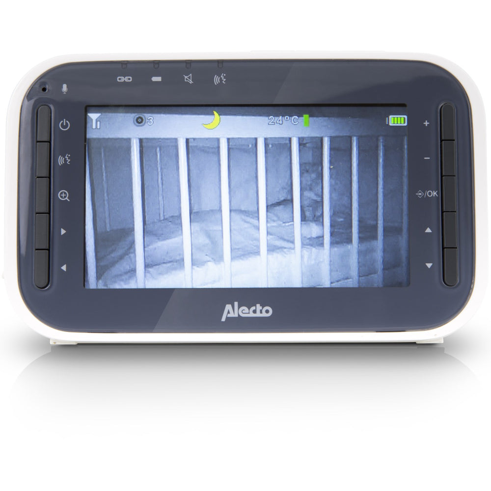 Køb Alecto Video Babyalarm Med 4,3 Tommer Farve Display
