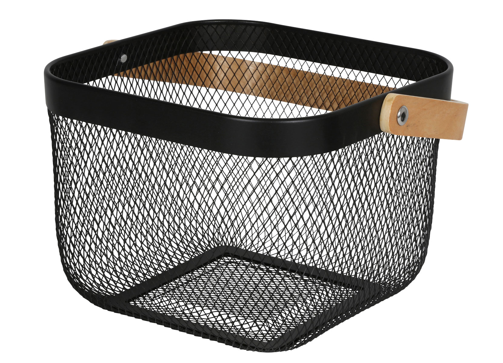 Aufbewahrungskorb Black-Line 26x26x18,5cm