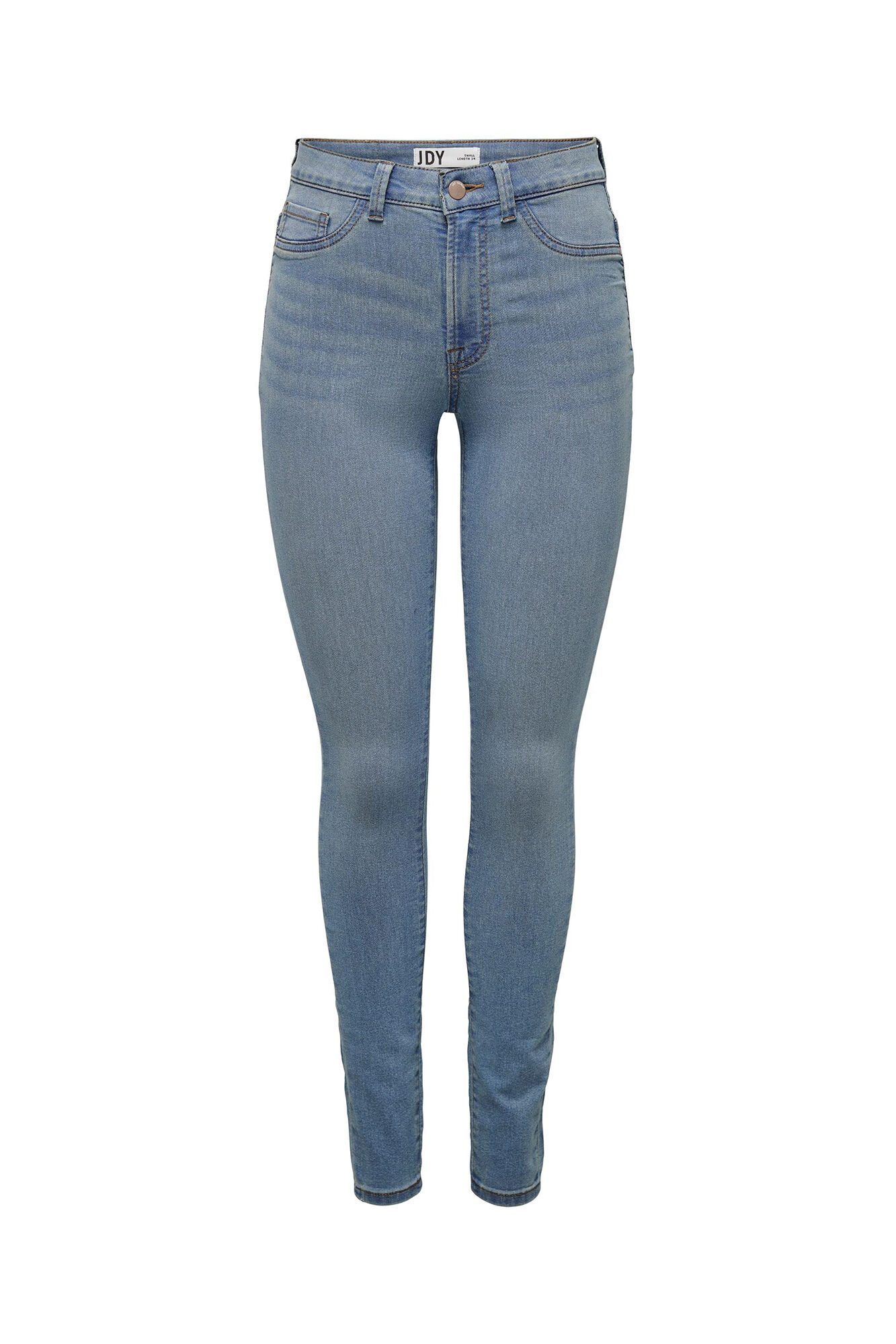 Calça jeans skinny de cintura alta