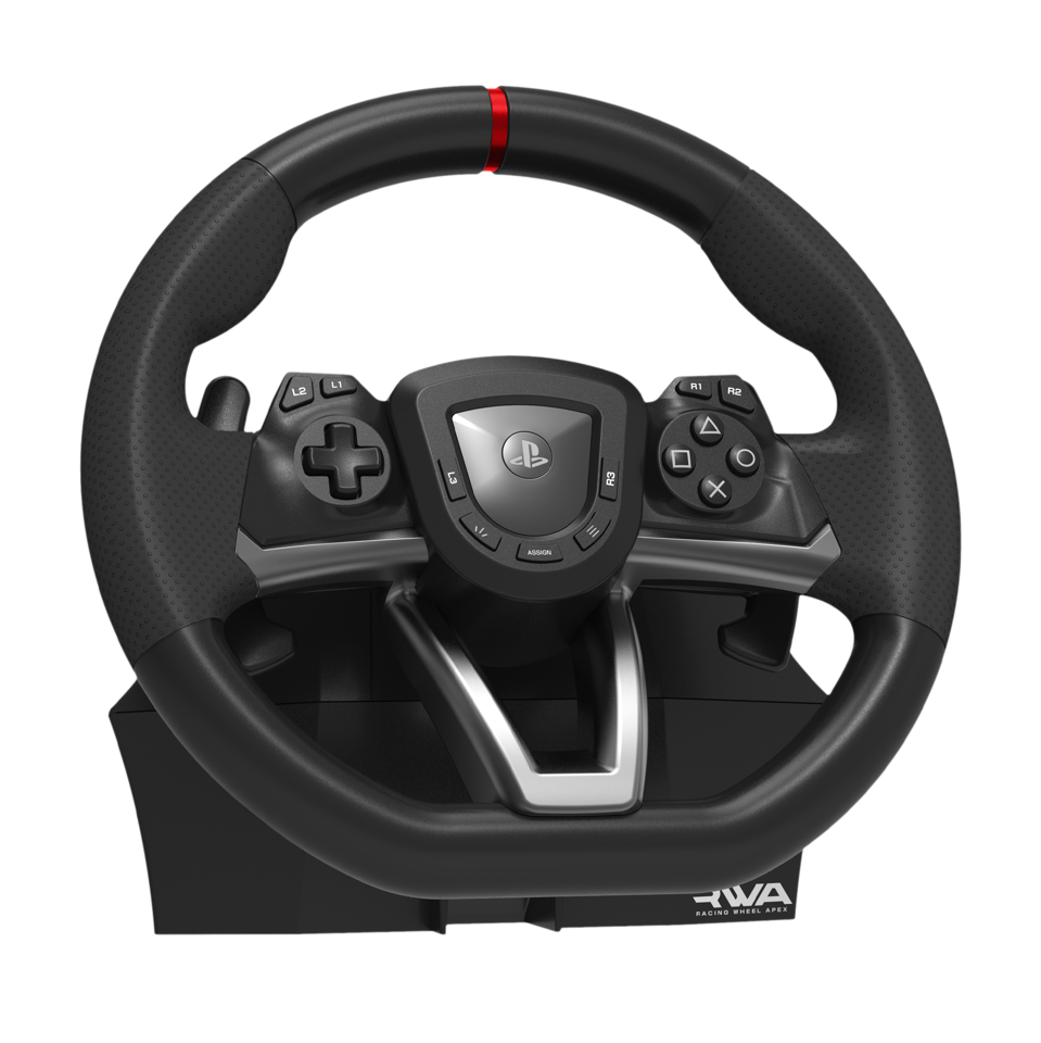HORI - Racing Wheel Apex + 7-Speed Racing Shifter Bundle For PC (Windows 11/10)