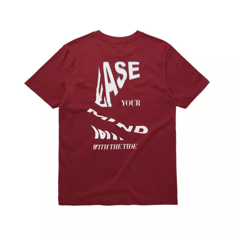 Tee shirt MYSTIC Twisted Tee Merlot