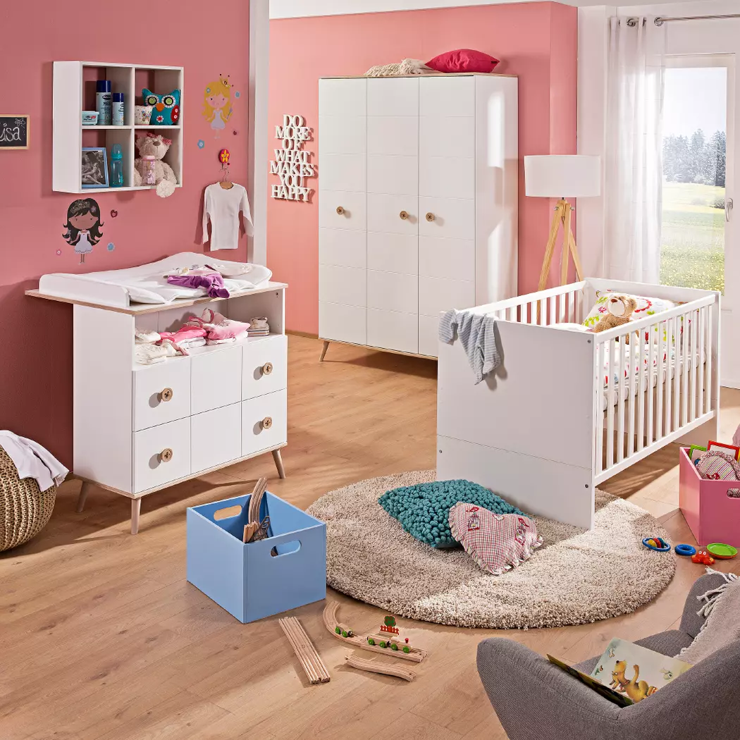 Babyzimmer-Set Billund 3tlg.
