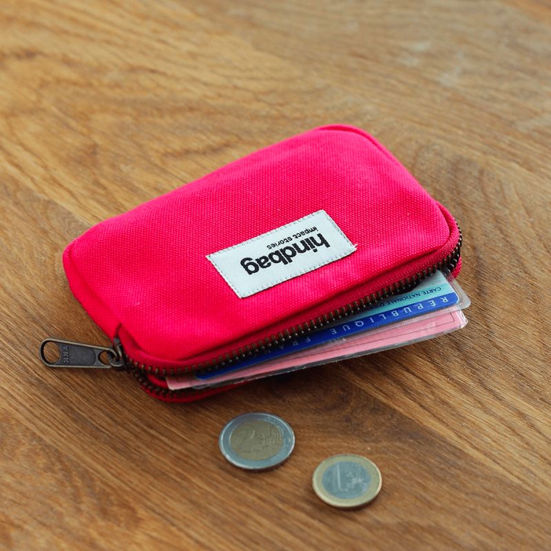 Porte monnaie Lili 13 cm Holi Fuchsia