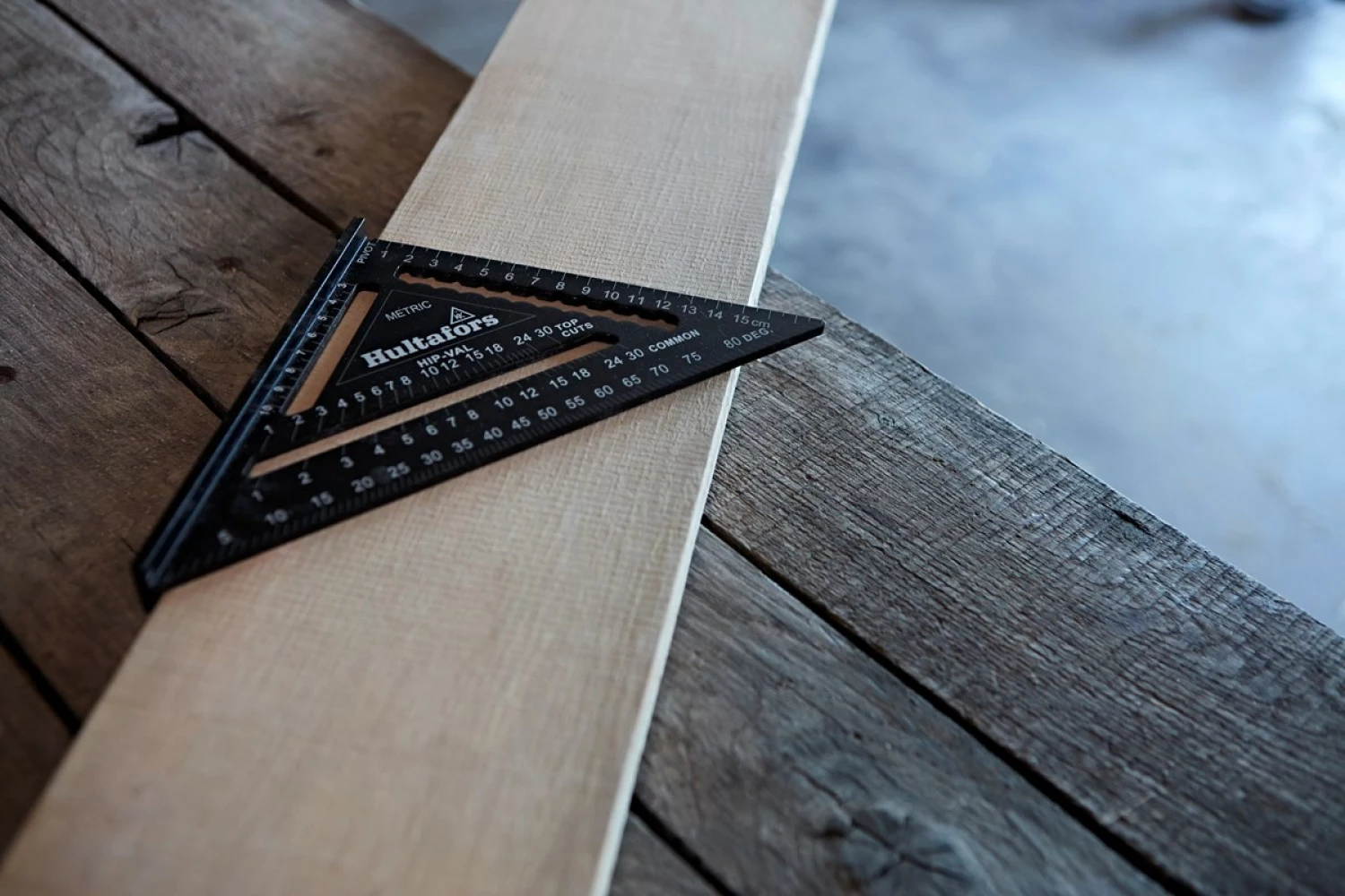 Hultafors MRS Metric Rafter Square - 18 cm