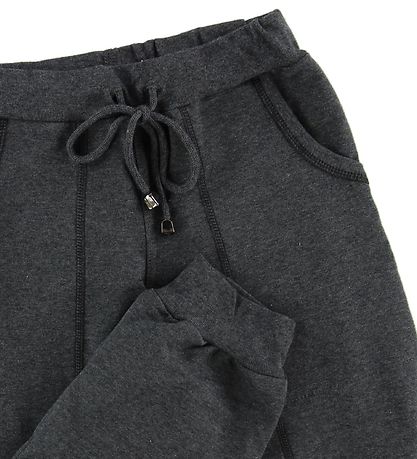 Say-So Sweatpants - M?rkeGråmeleret