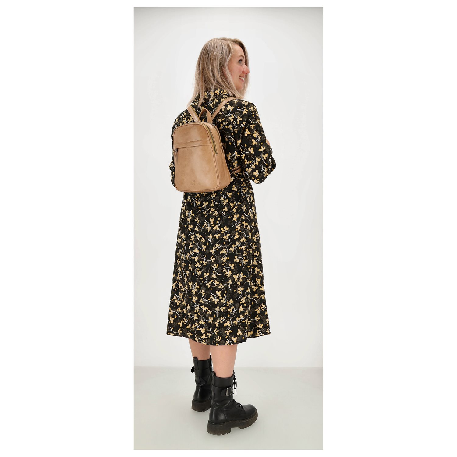 Micmacbags Porto Rugzak donker navy