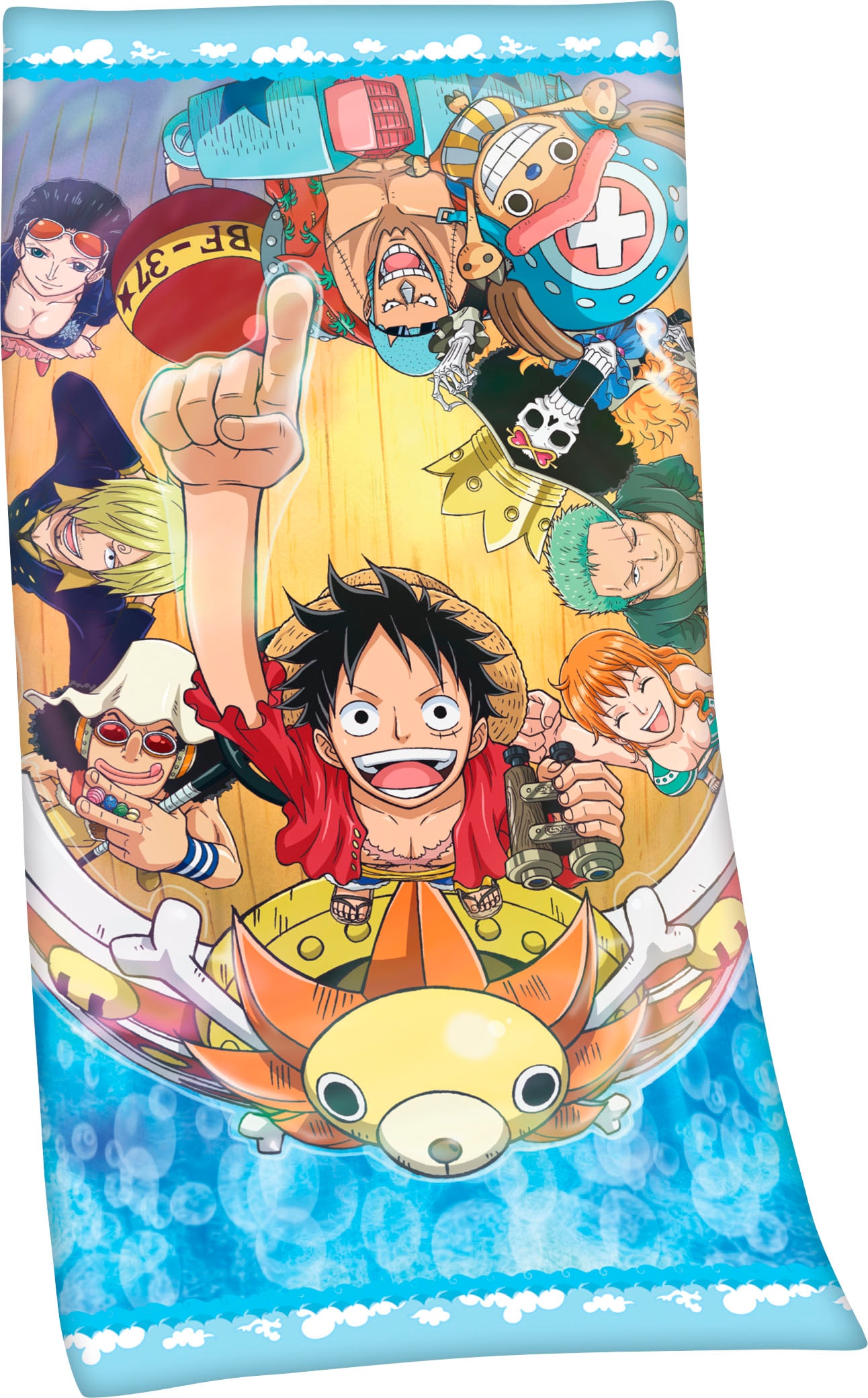OnePiece Badetuch »One Piece« hochfarbig bedruckt