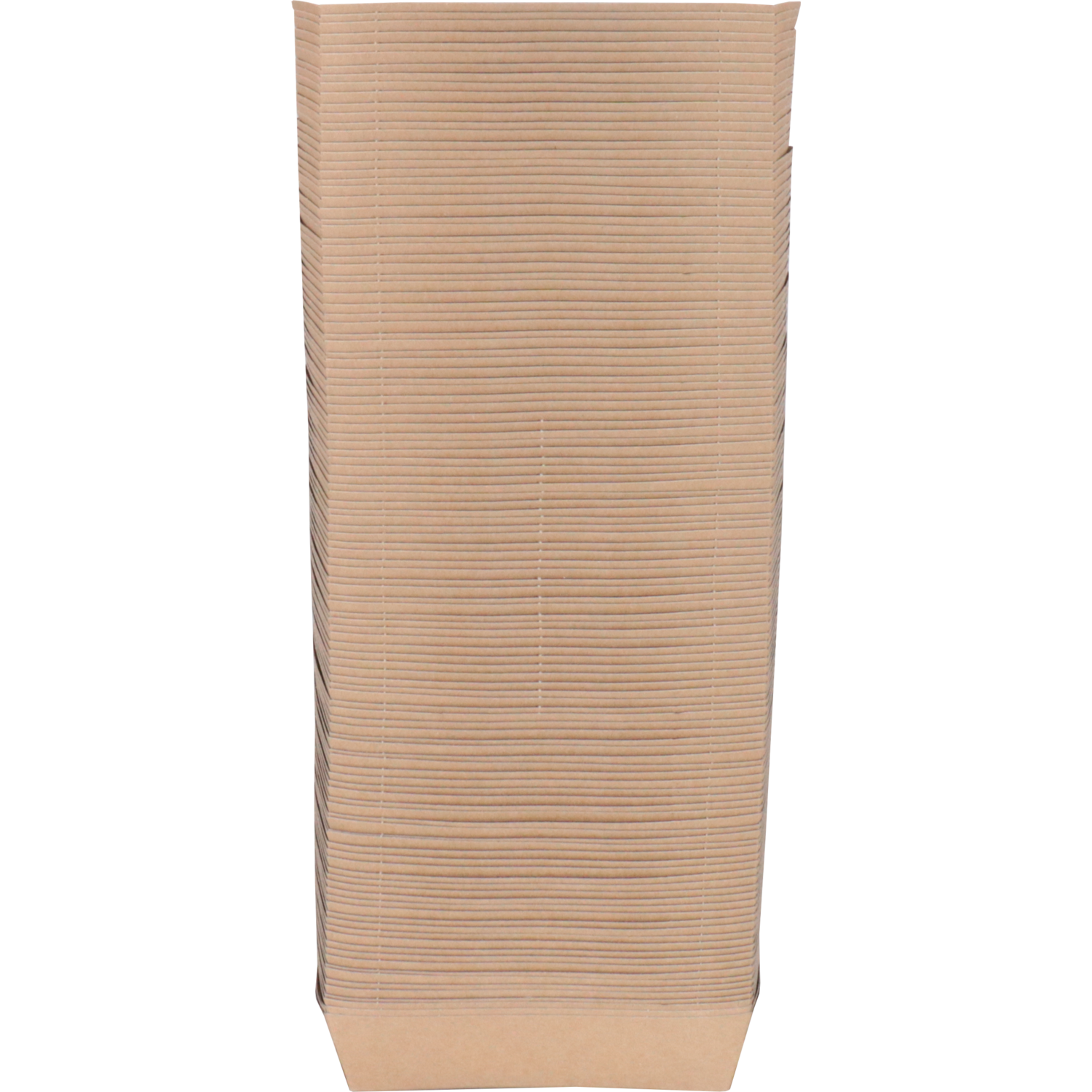 Bak, Karton, conisch bakje, 135x135x35mm, bruin
