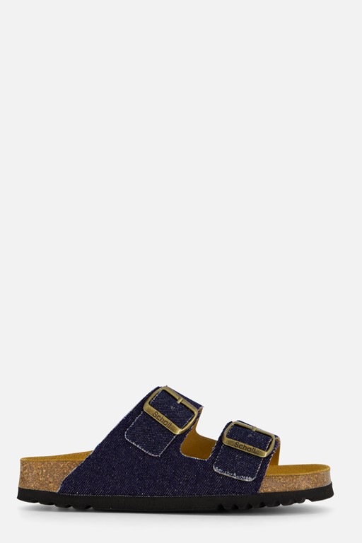 Scholl Josephine Sandalen denim Textiel