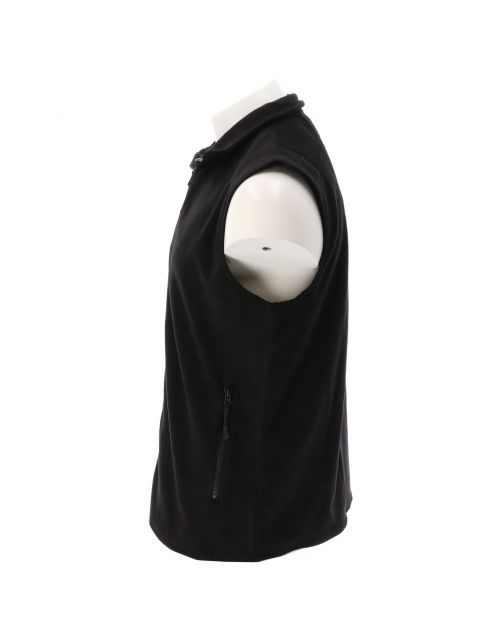 Ardy's Fleece Bodywarmer Heren Zwart - Vrijetijdskleding