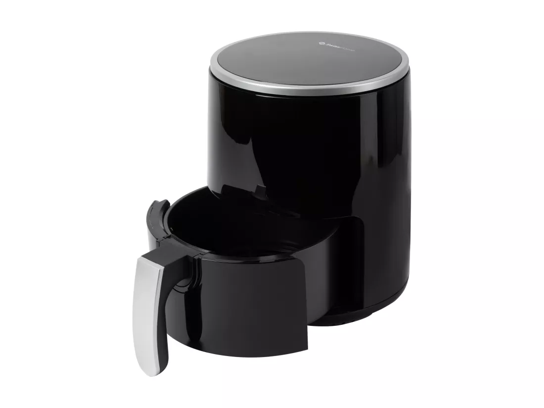 Friteuse à air 2,5L 1200W avec affichage numérique et température réglable 80-200ºC SwissHome