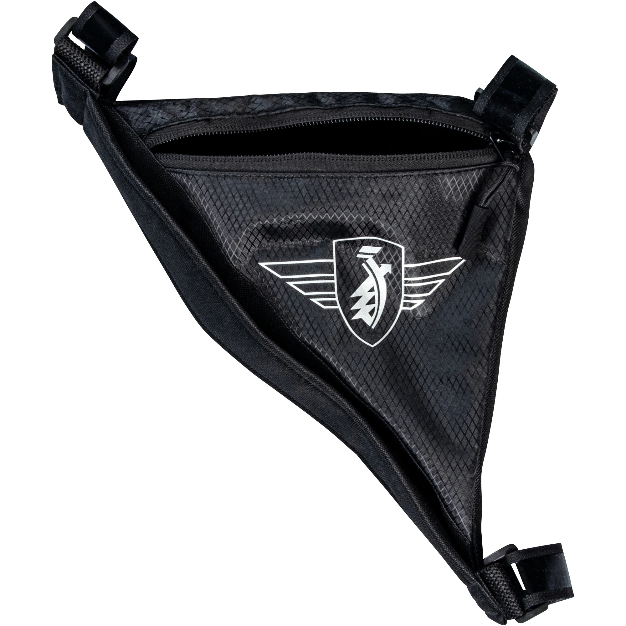 Zündapp Fahrradtasche für den Fahrrad Rahmen Tasche Oberrohrtasche Rahmentasche mit Klett und Reißverschluss