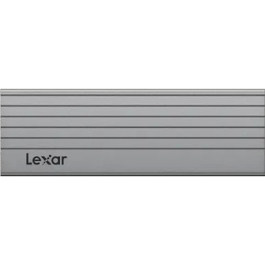 Lexar E6 Enceinte ssd Argent M.2