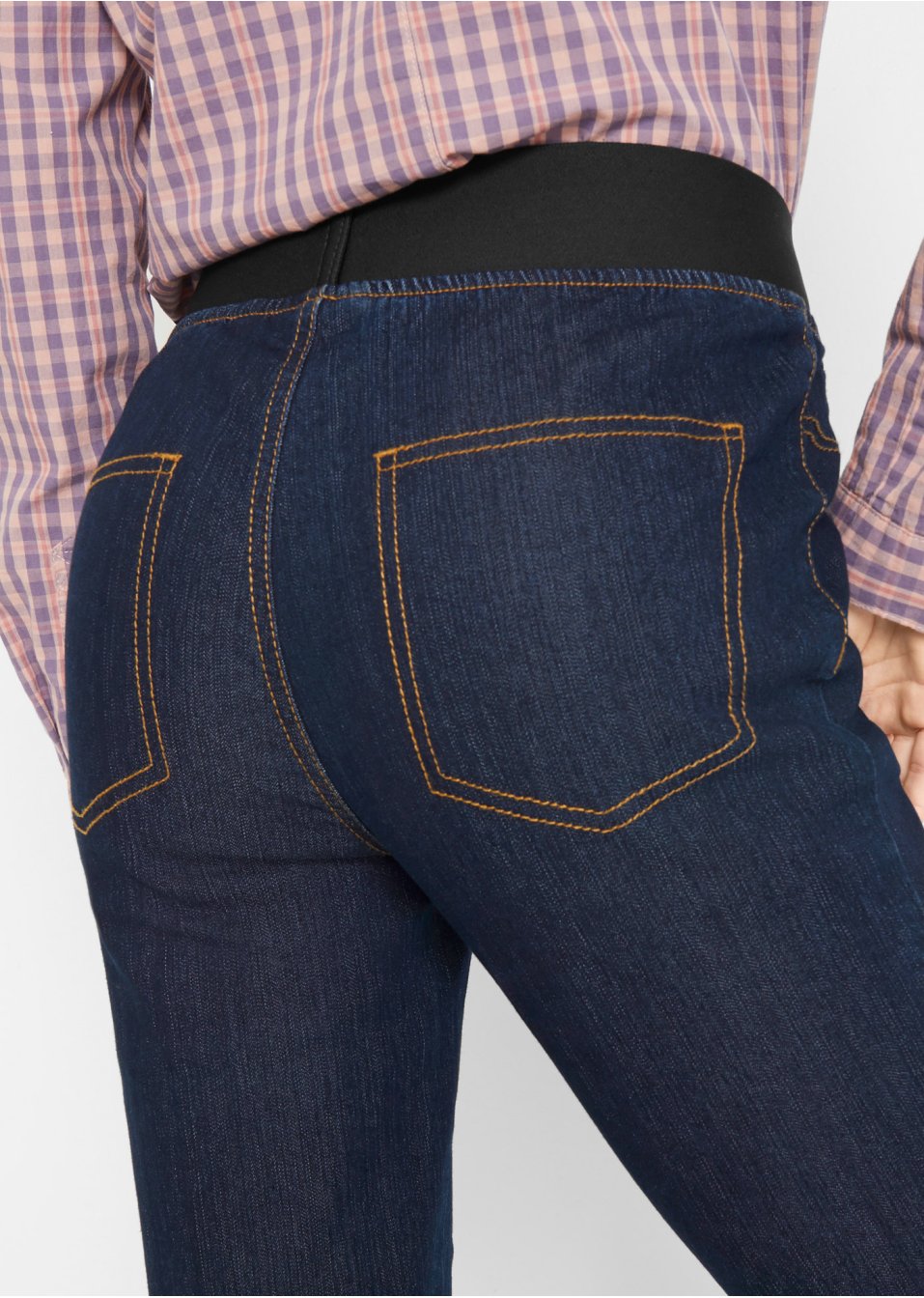 Lot de 2 leggings en jean confort-stretch