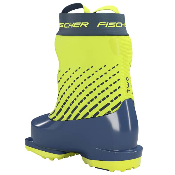 Chaussure de ski FISCHER TWO YELLOW/BLUE