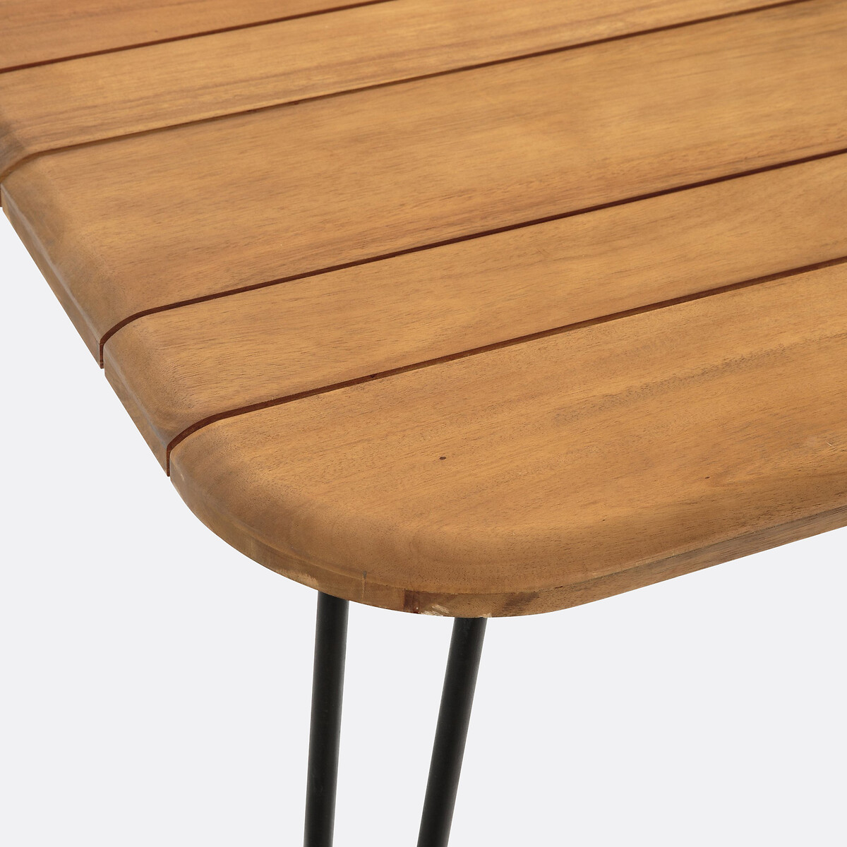 LA REDOUTE INTERIEURS<br>Mesa dobrável Spritz acácia 6 pessoas