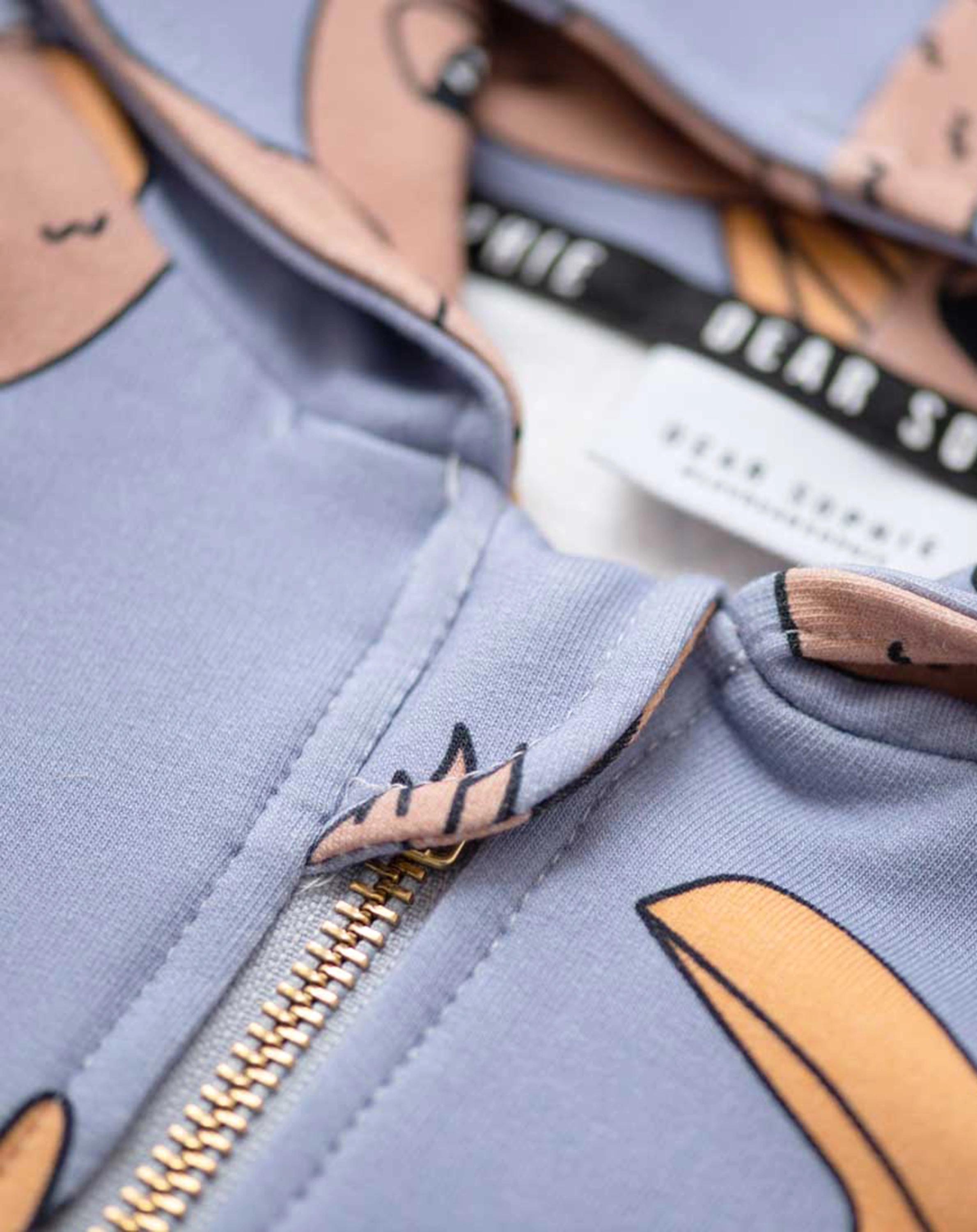 Kapuzen-Sweatjacke BIRDIE in blue