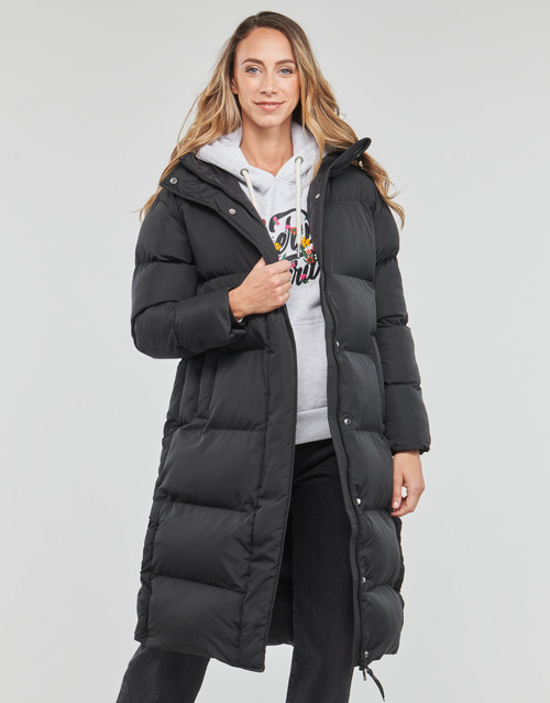 Superdry - STUDIOS LONGLINE DUVET COAT - Black