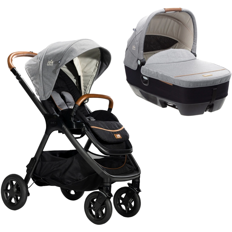 Joie Signature Sportwagen Finiti inkl. Auto-Babywanne Calmi R129 Carbon