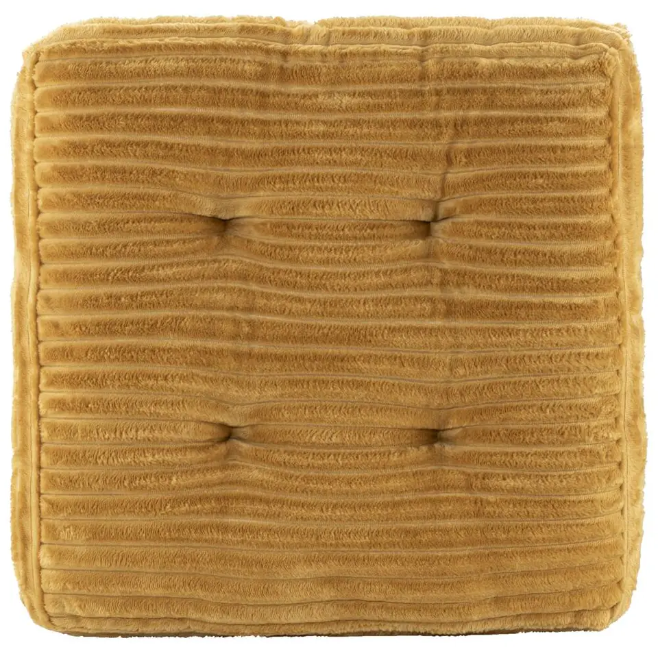 Matraskussen Cara - oker - 45x45x8 cm