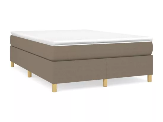 Sommier à lattes de lit Taupe 140x200 cm Tissu