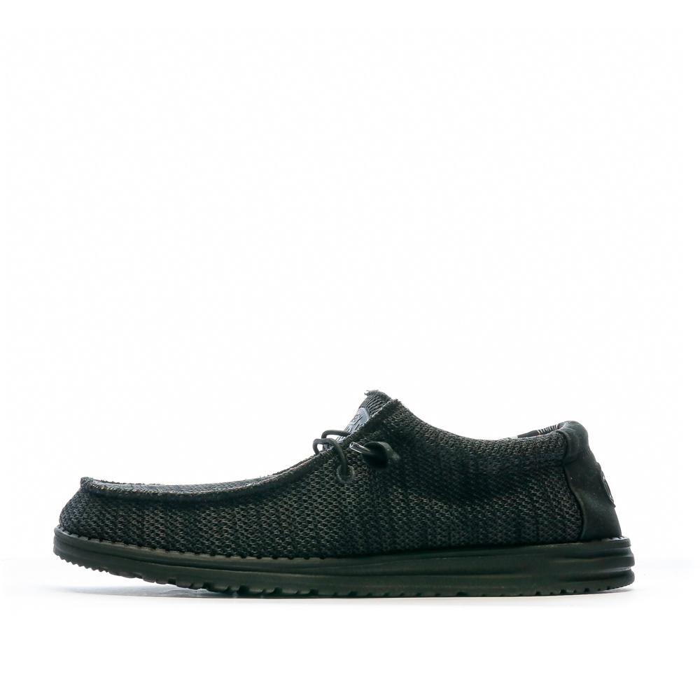 Hey Dude Chaussures Noir Homme Hey Dude Wally Sox