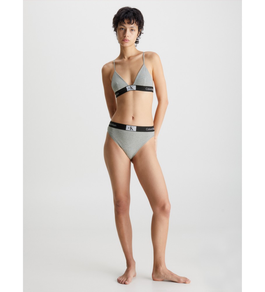 Sutiã Triângulo Calvin Klein CK96 Cinza