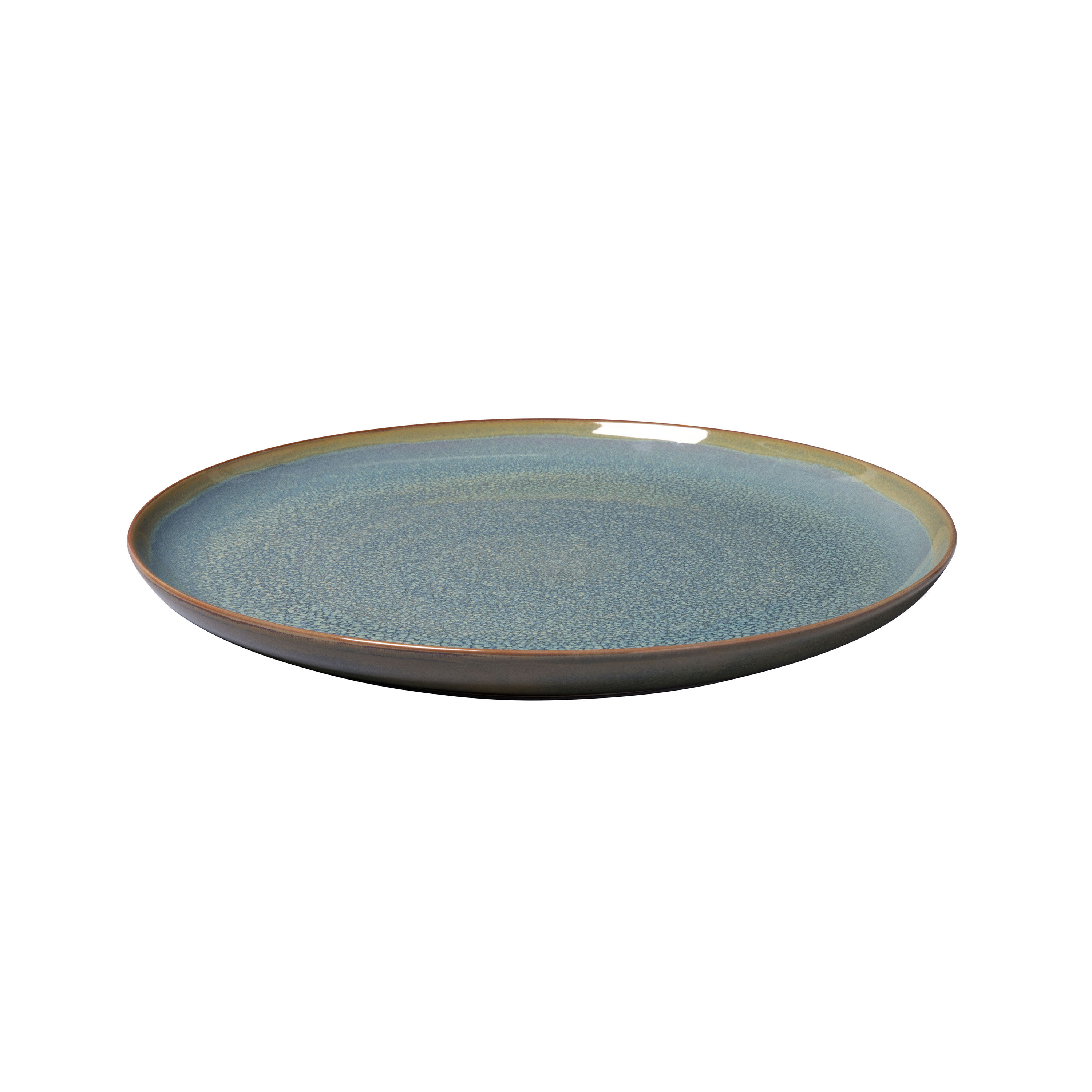 Crafted Dinner plate Green, 11.5'', Premium Porcelain