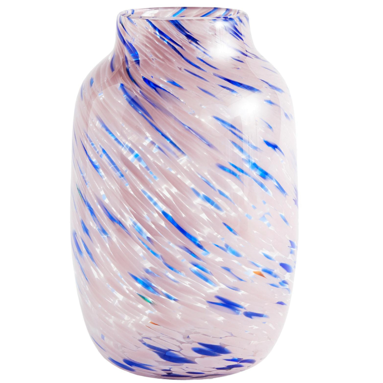 Hay Splash vaas light pink and blue