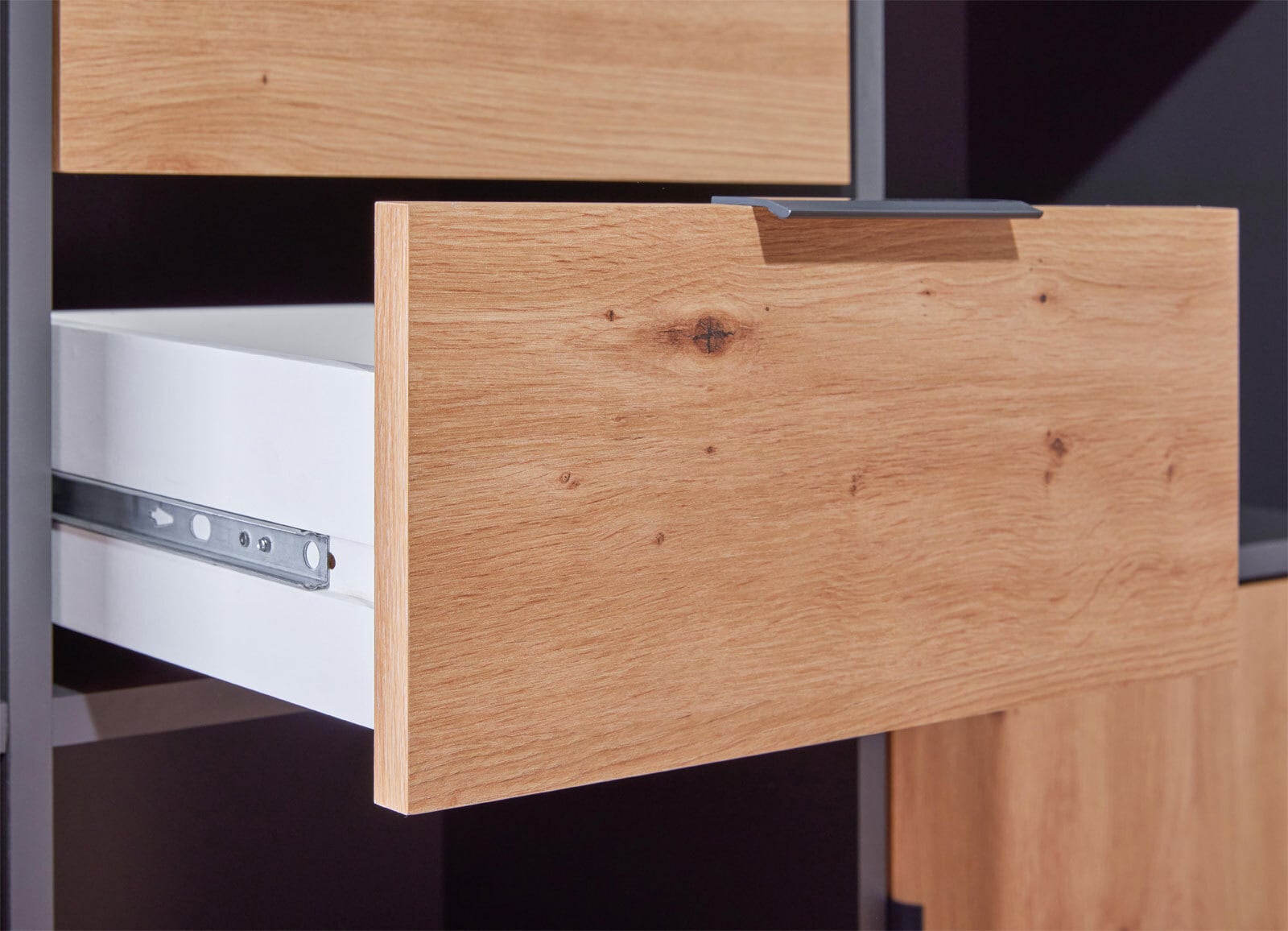 Kommode TRISTANanthrazit/braun